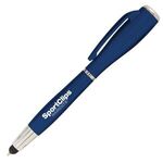 Nova Touch (Metallic) Stylus w/ LED Flashlight Pen -  