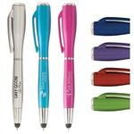 Buy Custom Printed Nova Touch Stylus w/ LED Flashlight Pen