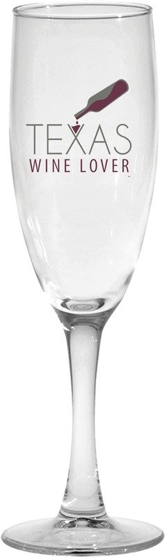 Main Product Image for Champagne Glass Imprinted Nuance Flute 5.75 Oz