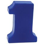 Number 1 Squeezies® Stress Reliever - Blue