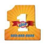 Buy Number One Shaped Full Color Coaster