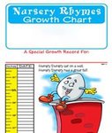 Nursery Rhymes Growth Chart -  