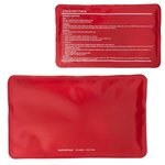 Nylon Covered Gel Hot/Cold Pack - Red