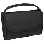 Nylon Foldable Lunch Bag - Black