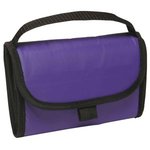Nylon Foldable Lunch Bag - Purple