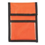 Nylon Neck Wallet Badge Holder - Orange