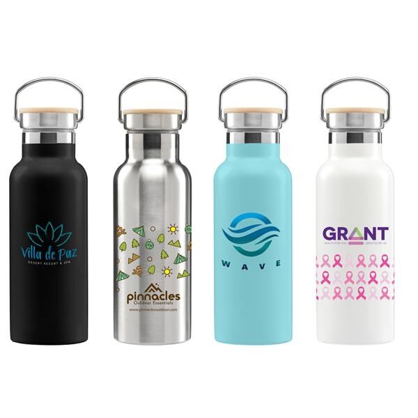 Main Product Image for Oahu 17oz. Double Wall Stainless Canteen Bottle - Full Color