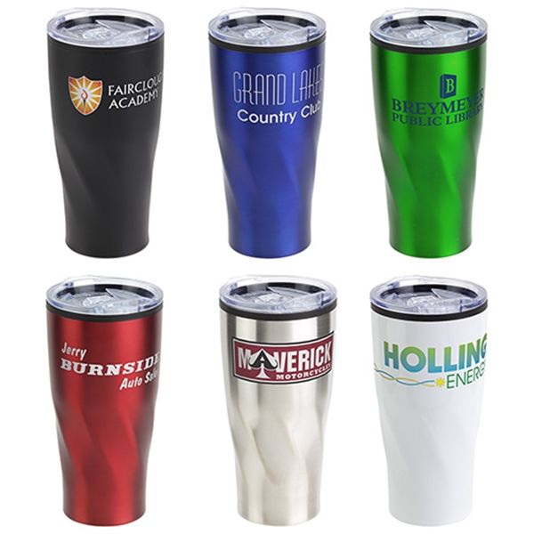 Main Product Image for Custom Oasis 20 Oz Stainless Steel/Polypropylene Tumbler