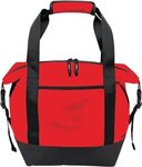 Oasis 24 Pack Cooler Bag - Red With Black