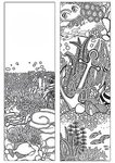 Oceans Coloring Bookmark - Standard