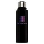 Ohana - 26oz. Stainless Water Bottle - Full Coloror - Black
