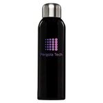 Ohana - 26oz. Stainless Water Bottle - Full Coloror - Black