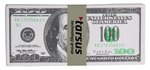 Buy One Hundred Dollar Bill Stack Squeezies(R) Stress Reliever