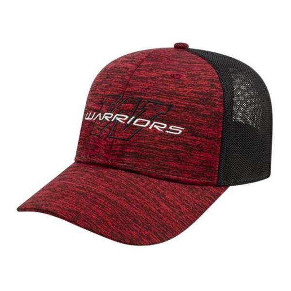 Main Product Image for Embroidered One Size Stretch-Fit Mesh Back Cap