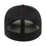 One Size Stretch-Fit Mesh Back Cap -  