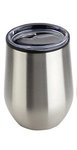 Onyx Wine goblet 12 oz Stainless Steel/Polypropylene - Metallic Silver