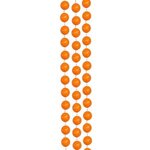 Orange 33" mardi gras Beads - Orange