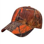 Orange Ridge Camo Cap -  