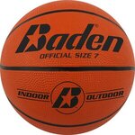 Orange Rubber Basketball (Pad Printed) -  
