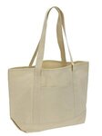 Orion 10 oz 50/50 Recycled Cotton Tote - Natural