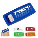 Ouchie 6 Piece Bandage Dispenser - Trans Blue