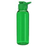 Outdoorsman- 24 oz- Drink Thru Lid - Transparent Green