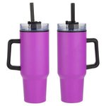 Outpost 40 oz Stainless Steel/Polypropylene Mug - Purple