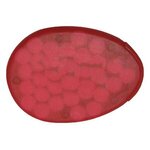 Oval Credit Card Mints - Translucent Red
