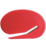 Oval Cutter with magnetic strip - Red