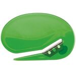 Oval Cutter with magnetic strip - Translucent Green