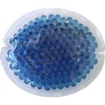 Oval Gel Bead Hot/Cold Pack - Baby Blue