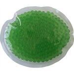 Oval Gel Bead Hot/Cold Pack - Green