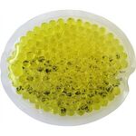 Oval Gel Bead Hot/Cold Pack - Yellow