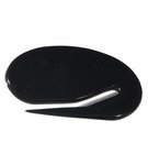 Oval Letter Opener - Black