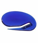 Oval Letter Opener - Blue