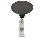 Oval Secure-A-Badge™ - Black