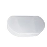 Oval Shape Pill Holder - Frost Clear
