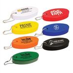 Oval Soft Floater Keychain -  