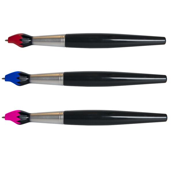 Promotional Paint Brush Pens With Black Handle with your logo