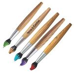 Promotional Paint Brush Pens With Black Handle with your logo