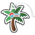 Palm Tree Luggage Tag -  