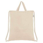 Palma - Recycled 5 oz. Cotton Drawstring Bag