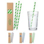 Buy Promotional Paper Straw Set - 20/Pc