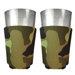 Party Cup Coolie - Tan Camo