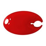 Party Plate - Translucent Red