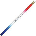 Patriotic (TM) pencil - Red-blue-white