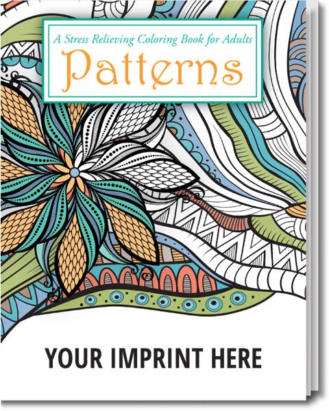 Main Product Image for Patterns. Stress Relieving Coloring Books For Adults
