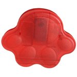 Paw Keep-It (TM) Clip - Translucent Red