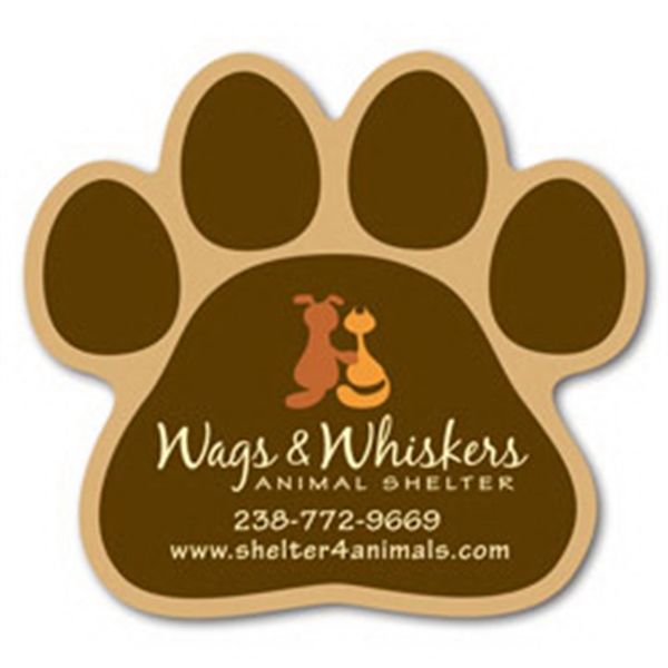 Main Product Image for Paw Print Magnet