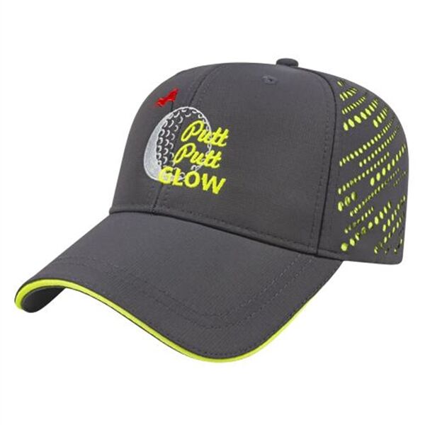 Main Product Image for Embroidered Pearl Nylon Perforated Cap